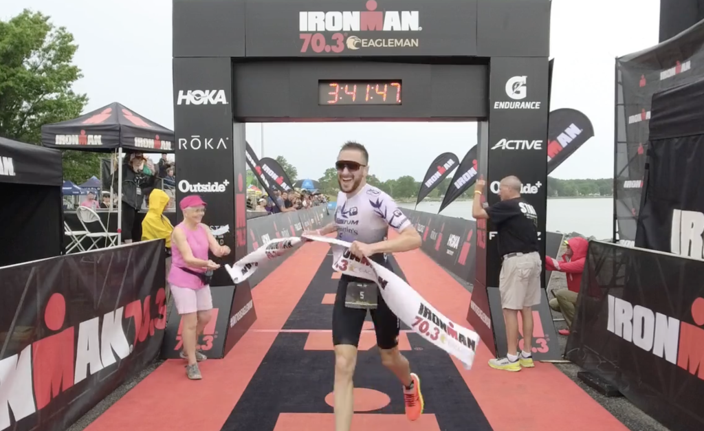 Cody Beals and Sarah True claim victory at Ironman 70.3 Eagleman