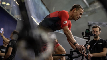 Lionel Sanders races to a sixth place SLT Arena Games Montreal